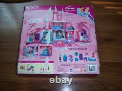 Rare NEW CUTE Disney Cinderella Musical Castle Playset Polly Pocket BOXED