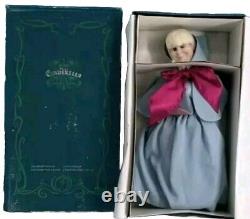 Rare NEW IN BOX Disney Cinderella Fairy Godmother Porcelain Doll 16 Limited Ed