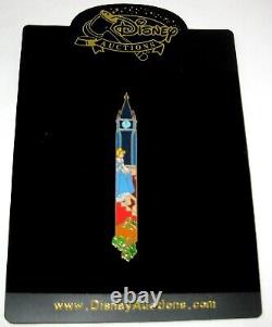 Rare New LE 500 Disney Auction Pin? Cinderella Clock Tower Midnight Glass Slipper