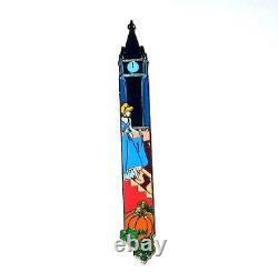 Rare New LE 500 Disney Auction Pin? Cinderella Clock Tower Midnight Glass Slipper