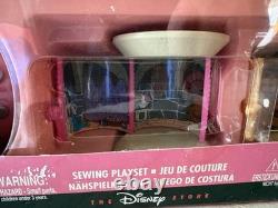 Rare Vintage Disney Store, CINDERELLA CENDRILLON SEWING PLAYSET NRFB