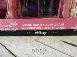 Rare Vintage Disney Store, CINDERELLA CENDRILLON SEWING PLAYSET NRFB