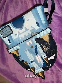Rare disney parks loungefly backpack Cinderella Castle 2019
