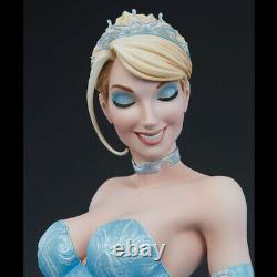 SIDESHOW Disney J Scott Campbell Cinderella Statue Figure NEW SEALED