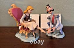 SIGNED WDCC Disney Cinderella 50th Lot Princess Duke Royal Fitting