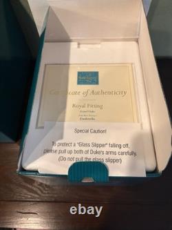 SIGNED WDCC Disney Cinderella 50th Lot Princess Duke Royal Fitting