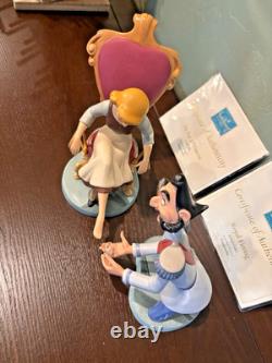 SIGNED WDCC Disney Cinderella 50th Lot Princess Duke Royal Fitting