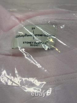 STONEY CLOVER LANE Walt Disney World CINDERELLA CASTLE Pink Sweatshirt 2XL NEW