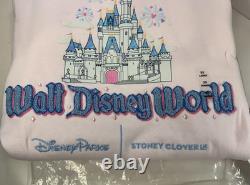 STONEY CLOVER LANE Walt Disney World CINDERELLA CASTLE Pink Sweatshirt 2XL NEW