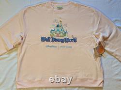 STONEY CLOVER LANE Walt Disney World CINDERELLA CASTLE Pink Sweatshirt 2XL NEW