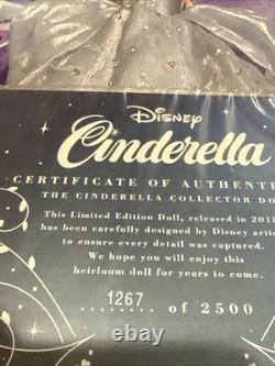 Saks Fifth Avenue Disney Limited Edition Cinderella Doll 1 of 2500 #1267 New