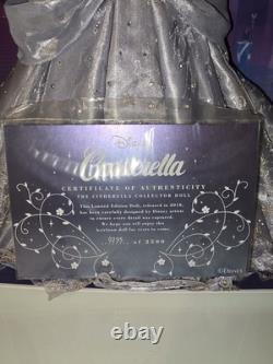 Saks Fifth Avenue Disney Limited Edition Cinderella Doll 1 of 2500 NIB #295