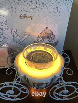 Scentsy Cinderella Carriage Wax Warmer Set NIB