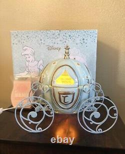 Scentsy Cinderella Carriage Wax Warmer Set NIB