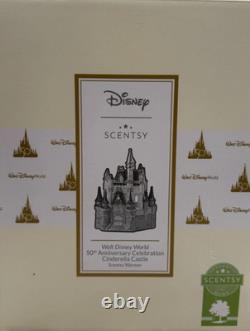 Scentsy Cinderella Castle Warmer Walt Disney World 50th Anniversary Edition