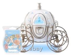Scentsy Disney Cinderella Royal Carriage Warmer & Wax Set 75th Anniversary NEW