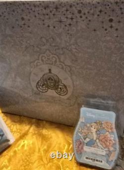 Scentsy Disney Cinderella Royal Carriage Warmer & Wax Set 75th Anniversary NEW