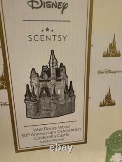 Scentsy Disney WDW 50th Cinderella Castle Wax Warmer Brand New
