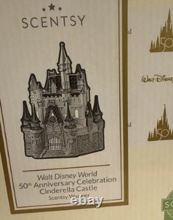 Scentsy Disney WDW 50th Cinderella Castle Wax Warmer Brand New