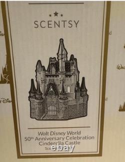 Scentsy Disney WDW 50th Cinderella Castle Wax Warmer Brand New
