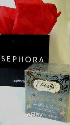 Sephora Disney Cinderella SO THIS IS LOVE Edp Spray 1.7oz 50ml SEALED MINT BOX