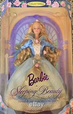 Set Of 5 Barbie Doll Collector's Beauty, Snow White, Cinderella, Repunzel, B&B