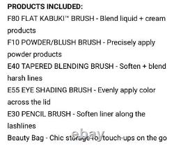 Sigma Beauty X Disney Cinderella Brush Set And Makeup Bag New Special Edition