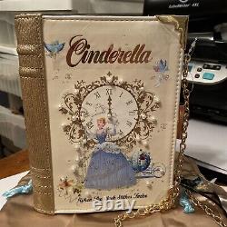 Stunning Aldo X Disney Cinderella Storybook Two Clutch/crossbody Bag. Nwt