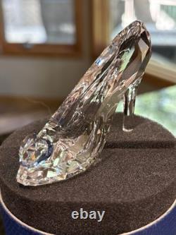 Swarovski Crystal Cinderella Slipper Disney Collection Original Box 5035515 Shoe