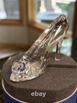 Swarovski Crystal Cinderella Slipper Disney Collection Original Box 5035515 Shoe
