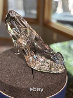Swarovski Crystal Cinderella Slipper Disney Collection Original Box 5035515 Shoe