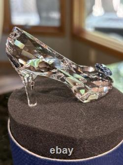 Swarovski Crystal Cinderella Slipper Disney Collection Original Box 5035515 Shoe