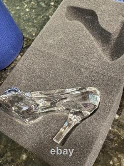 Swarovski Crystal Cinderella Slipper Disney Collection Original Box 5035515 Shoe