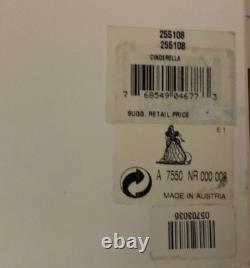 Swarovski Crystal Cinderella with Slipper Retired 2005 MIB #255108 US NEW