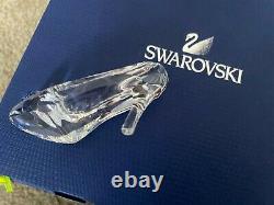 Swarovski Crystal Disney Cinderella & Slipper 2015 Limited Edition New In Box