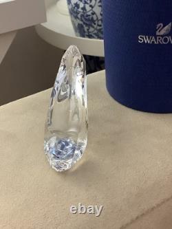 Swarovski Crystal Disney Cinderella Slipper Shoe #5035515 As New With Box, Cert