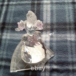 Swarovski Crystal Disney Cinderella with Slipper New In Original Box #255108