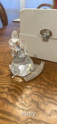 Swarovski Crystal Figurine, Cinderella (255108) In the Box Missing slipper