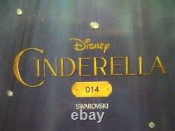 Swarovski Disney 2015 Cinderella & Slipper 5089525 & 5035515 With Nle DVD Bnib