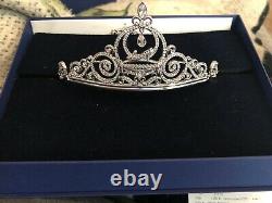 Swarovski Disney Cinderella Rhodium Crystal Tiara 836673 NIB withCOA discontinued