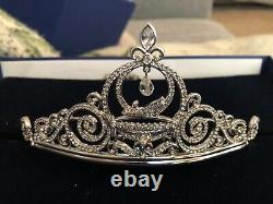 Swarovski Disney Cinderella Rhodium Crystal Tiara 836673 NIB withCOA discontinued