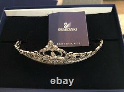 Swarovski Disney Cinderella Rhodium Crystal Tiara 836673 NIB withCOA discontinued