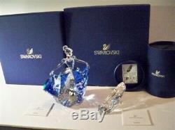 Swarovski Disney Cinderella With Slipper Very Rare 5089525 & 5035515 Bnib