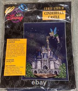 The Art of Disney Cinderella Castle -Ultra Rare -Cross Stitch kit NEW Sealed