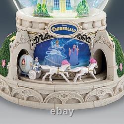 The Bradford Exchange Disney Cinderella Rotating Glitter Globe with Lights & Music