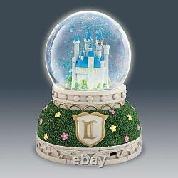 The Bradford Exchange Disney Cinderella Rotating Glitter Globe with Lights & Music