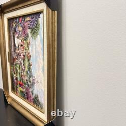Thomas Kinkade Disney Cinderella Happily Ever After Framed on Canvas NEW