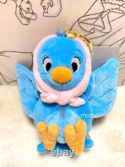 Tokyo Disney Store Bluebird Plush Toy Keychain Cinderella 75thAnniversary New JP