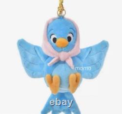 Tokyo Disney Store Bluebird Plush Toy Keychain Cinderella 75thAnniversary New JP
