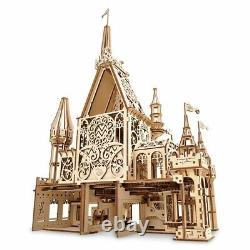 UGEARS Mechanical Wooden Puzzle Model DISNEY CINDERELLA CASTLE with855 Pieces